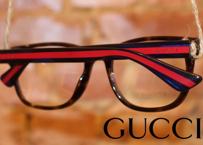 eyeglasses brand Gucci suitable for prescription lenses, single vision and bifocal