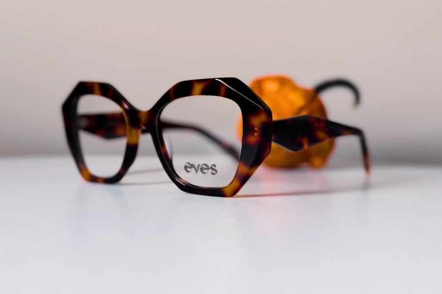 EYES.NYC Women's designer eyeglasses Mavis in Havana  Tortoise